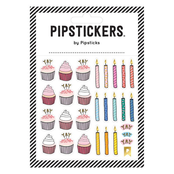 Party Cupcake Stickers