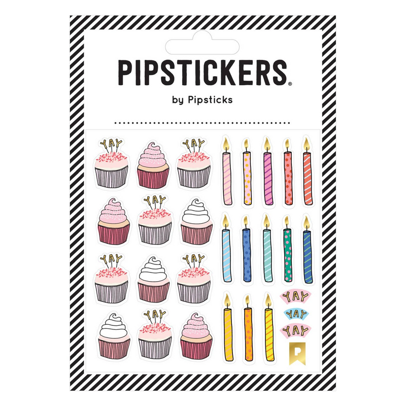 Party Cupcake Stickers