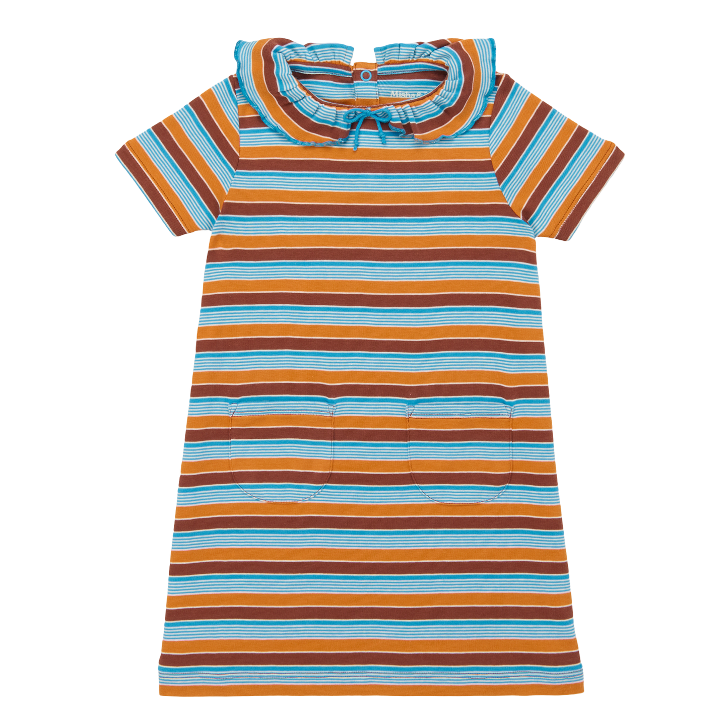 Pattie Dress - Bright Sky Avenue Stripe