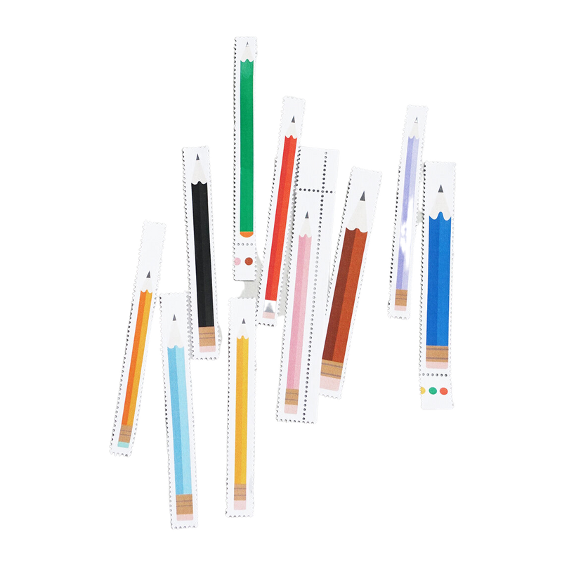 Pencil Stamp - Set of 10