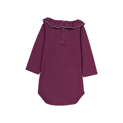 Pistache Baby Bodysuit - Amaranth