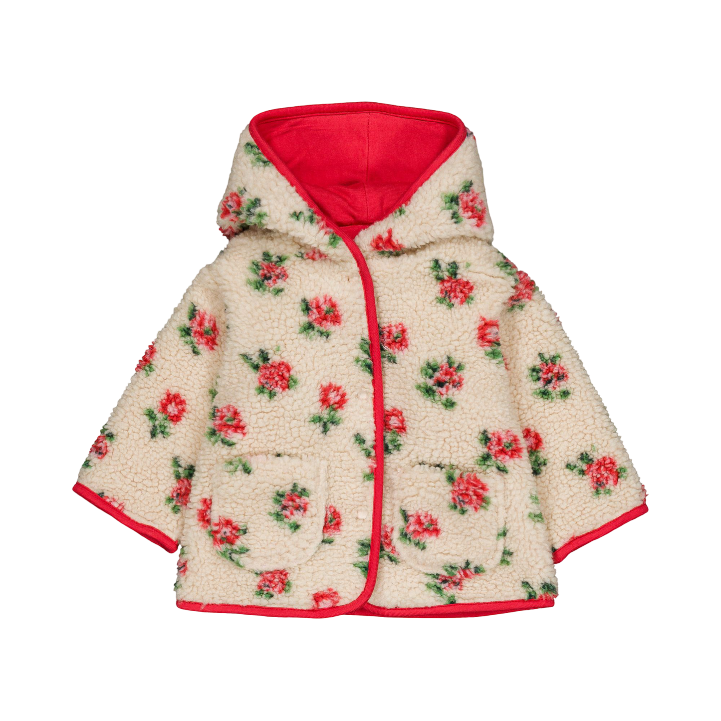 Poppy Fleece Coat - Romance