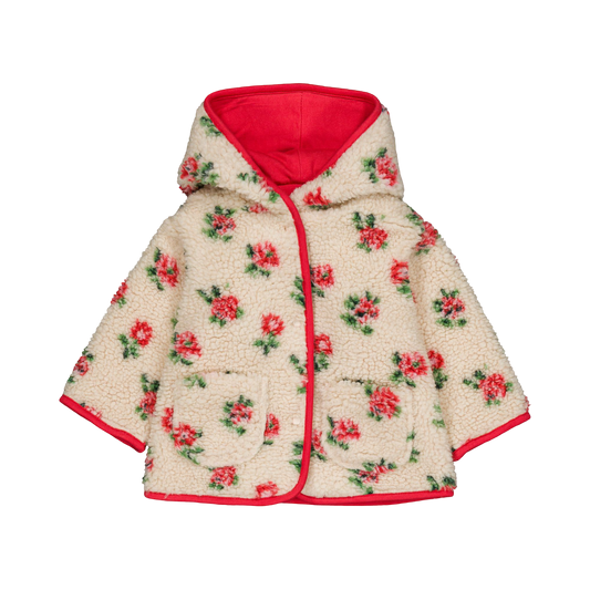 Poppy Fleece Coat - Romance