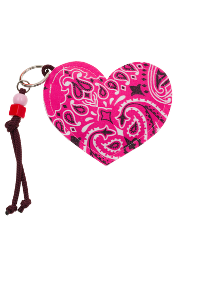 Bandana Key Chain - Heart