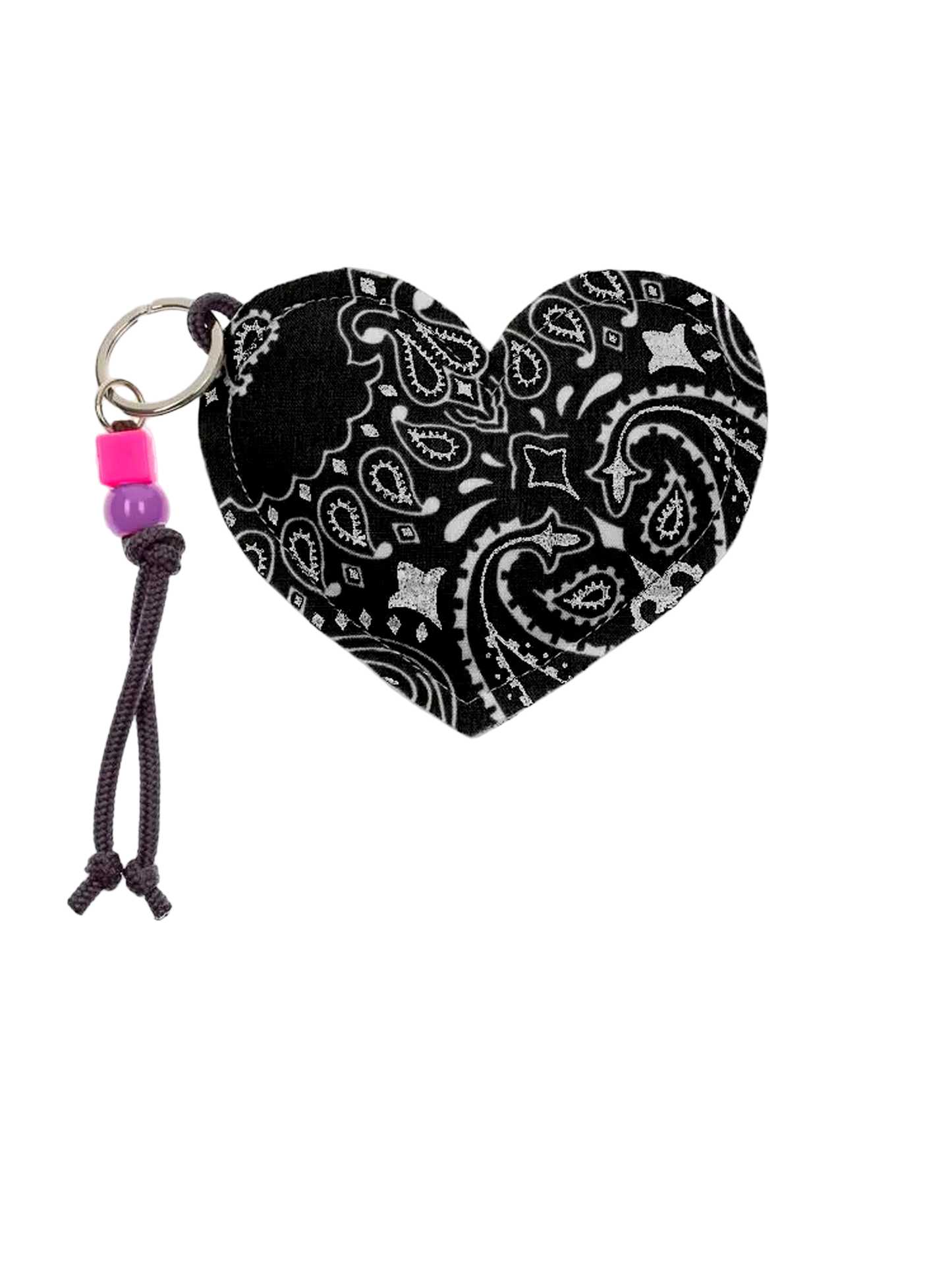 Bandana Key Chain - Heart