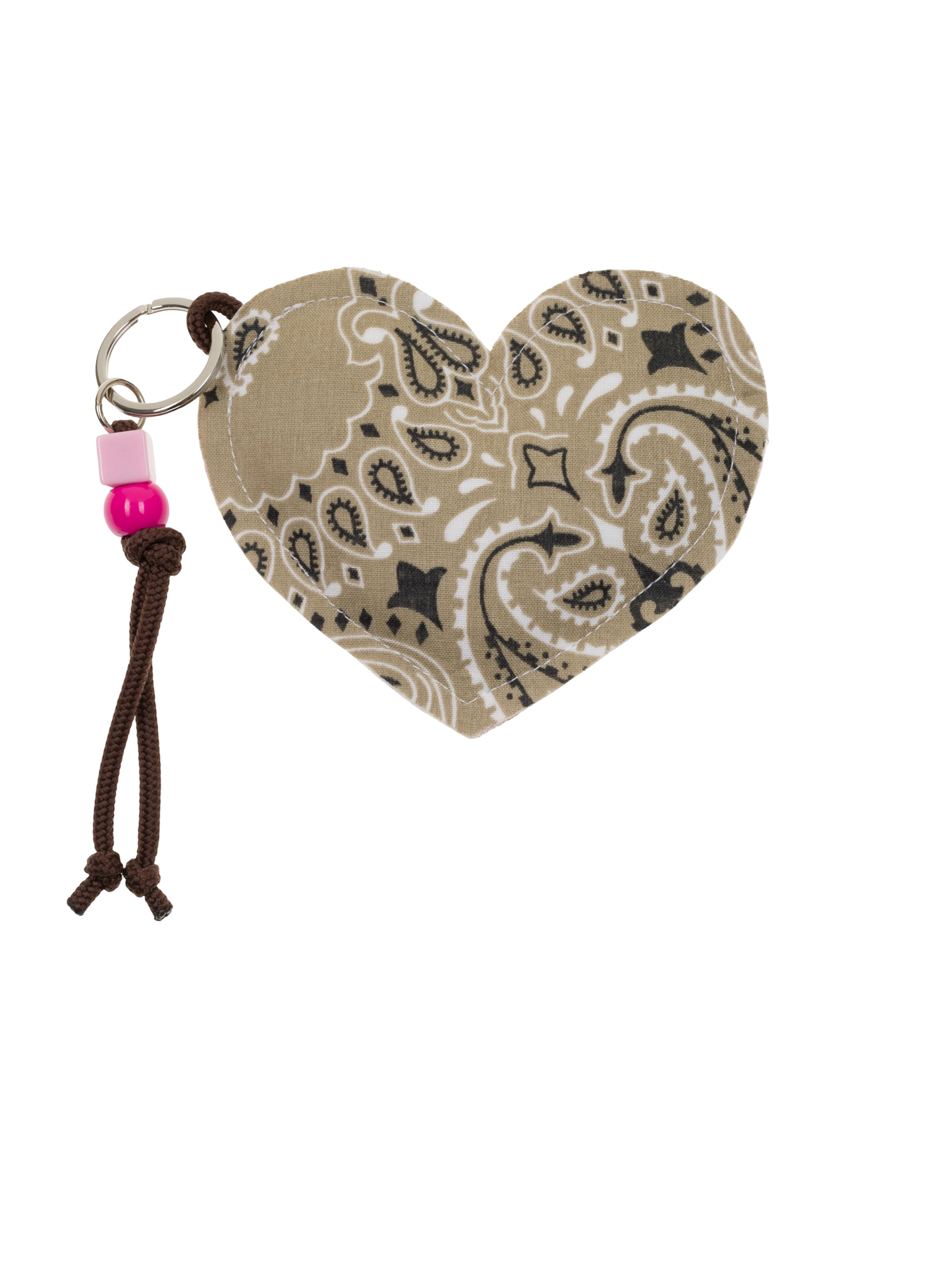 Bandana Key Chain - Heart