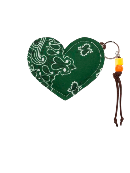 Bandana Key Chain - Heart