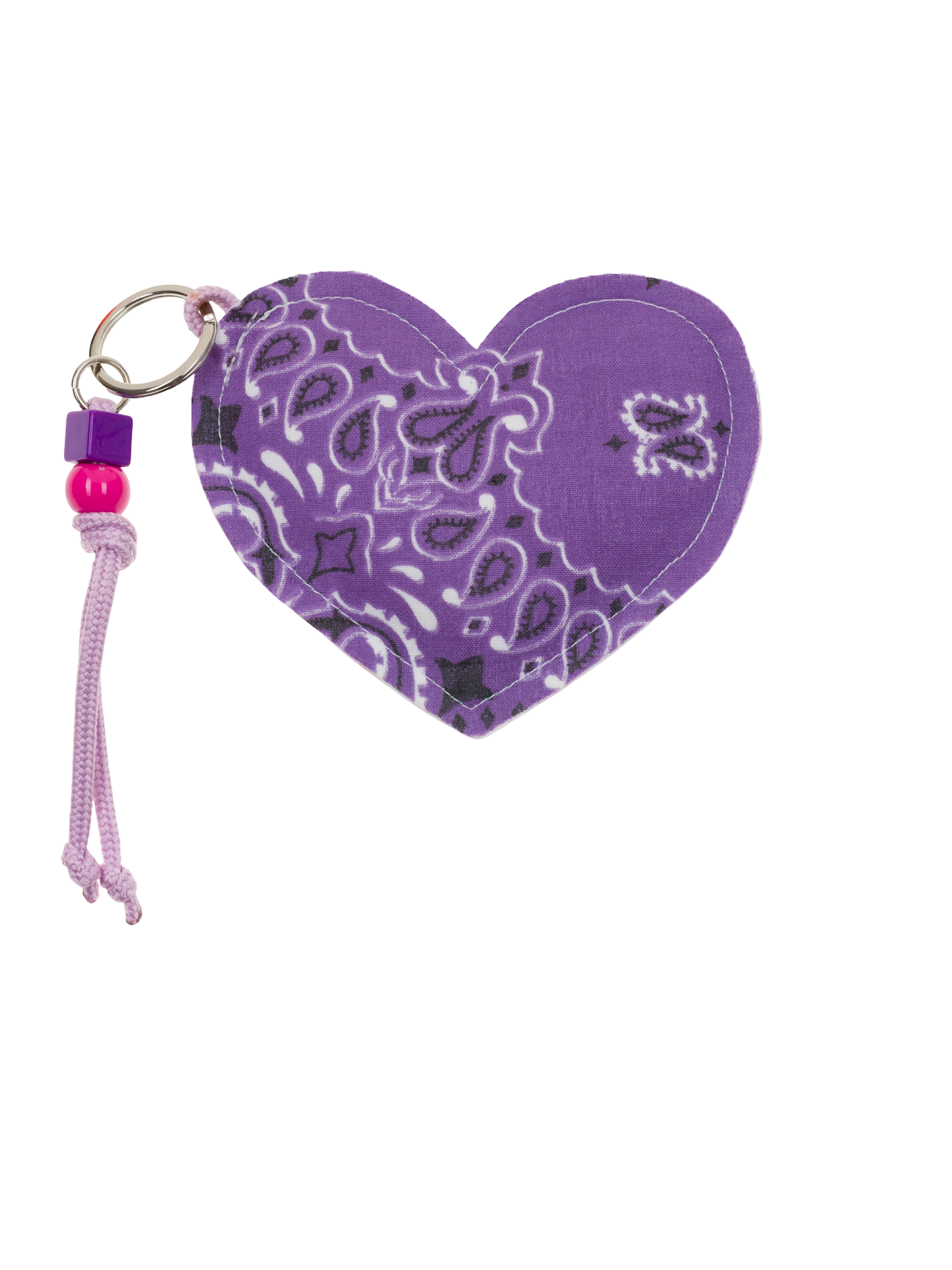 Bandana Key Chain - Heart