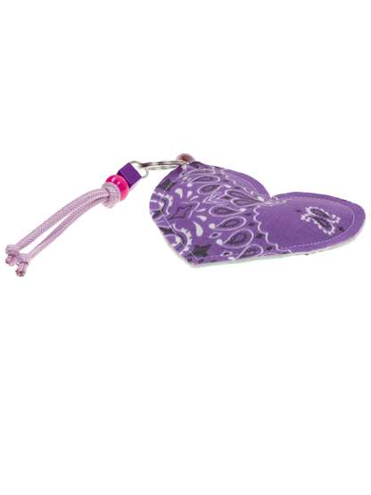 Bandana Key Chain - Heart