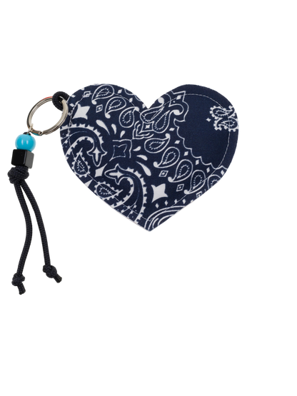 Bandana Key Chain - Heart