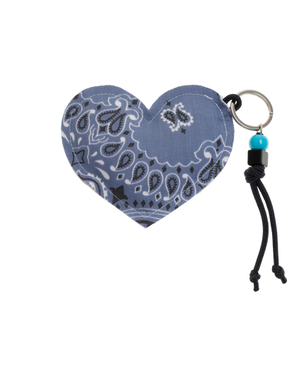 Bandana Key Chain - Heart