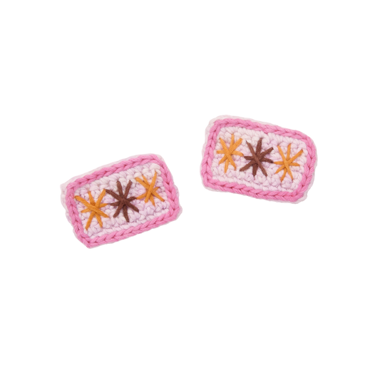 Puff Star Clip Set - Aura