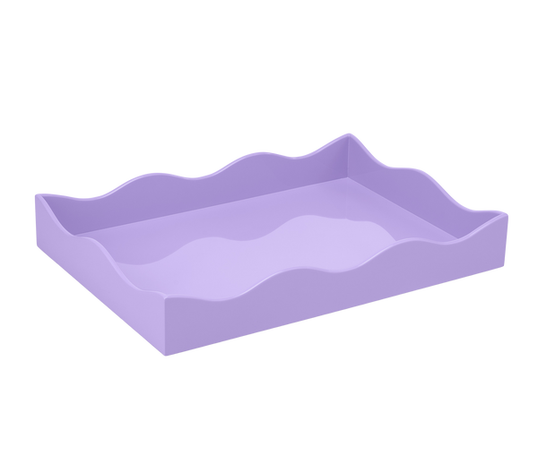 Rita Konig Belles Rives Lacquer Tray - Purple