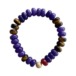 Purple Tiger Bracelet