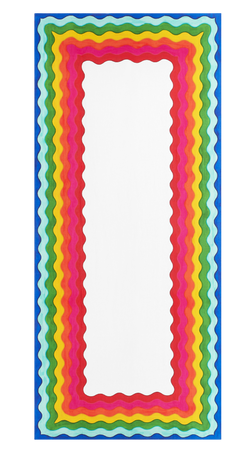 Rainbow Linen Tablecloth