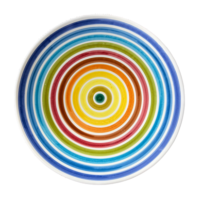 Rainbow Stripe Plate/Platter