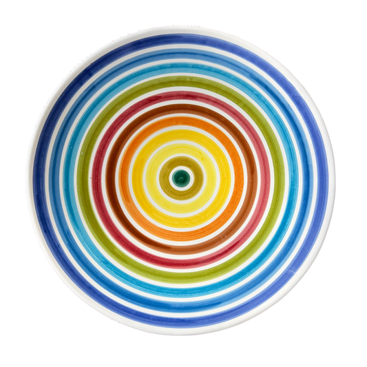Rainbow Stripe Plate/Platter