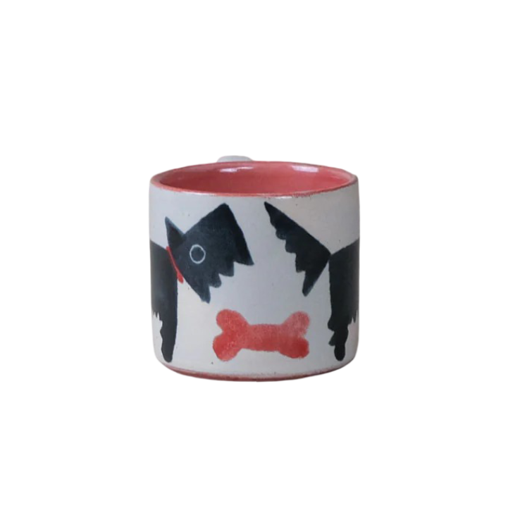 Small Mug - Red Scottie Dog