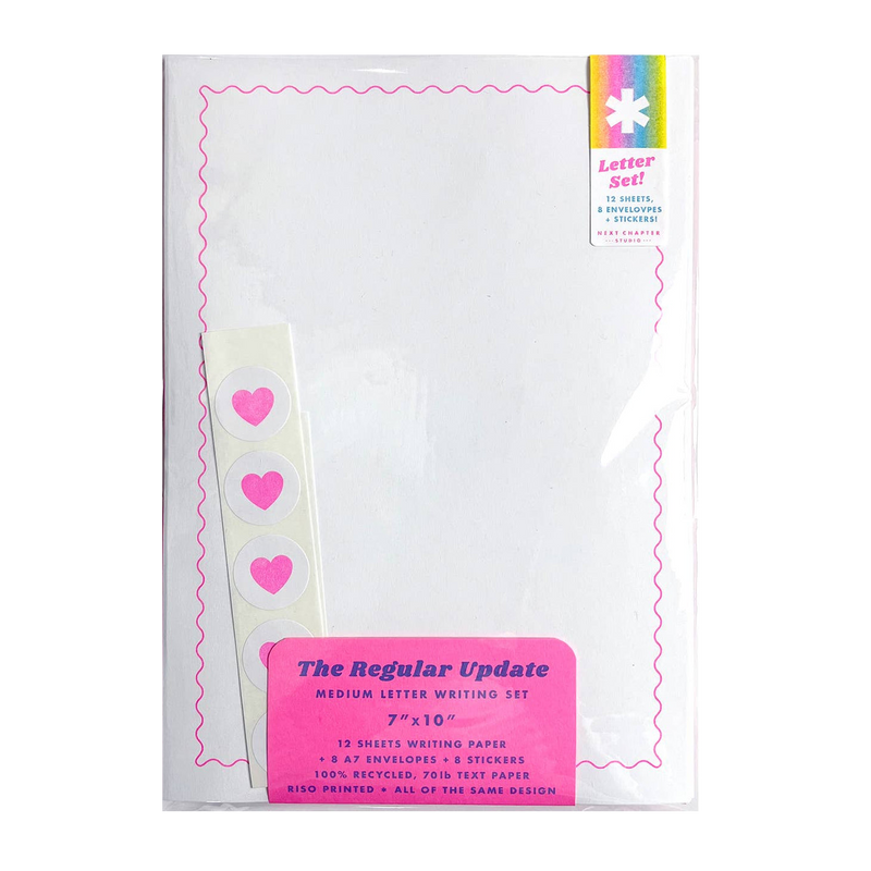 Riso Heart Letter Writing Set