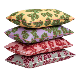 Ronko Hibiscus Lumbar Pillow