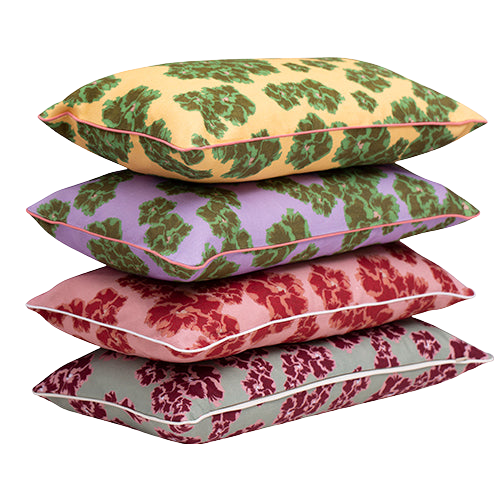 Ronko Hibiscus Lumbar Pillow