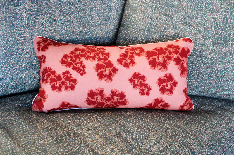 Ronko Hibiscus Lumbar Pillow