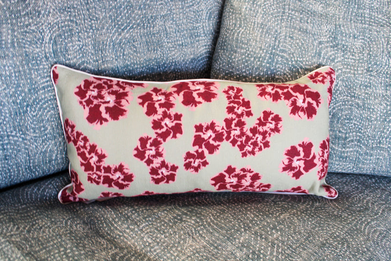 Ronko Hibiscus Lumbar Pillow