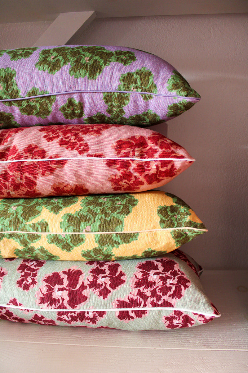 Ronko Hibiscus Lumbar Pillow