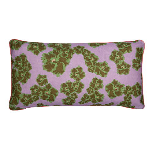 Ronko Hibiscus Lumbar Pillow