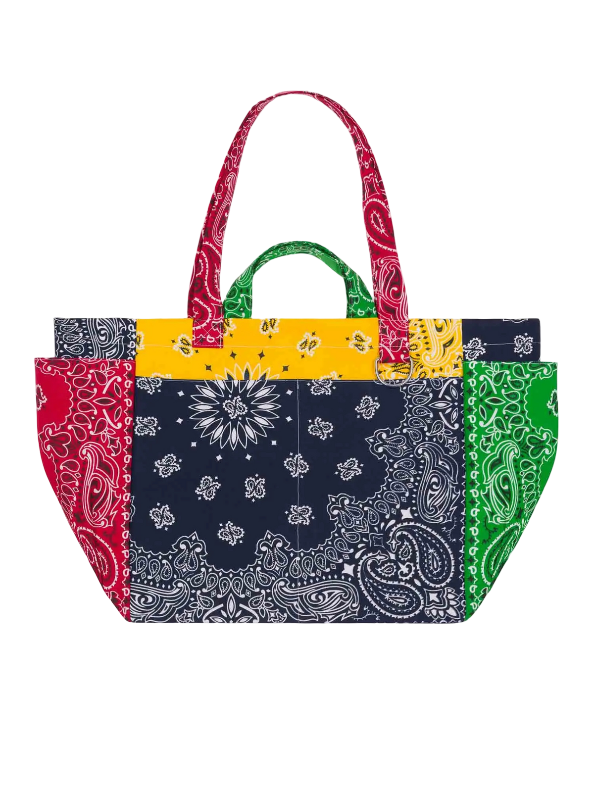 Picnic Quilted Colorblock Tote Bag