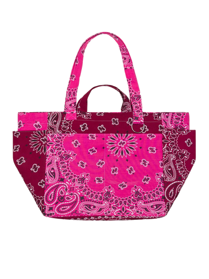 Picnic Quilted Colorblock Tote Bag