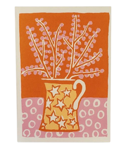 Flowers in Vase Card