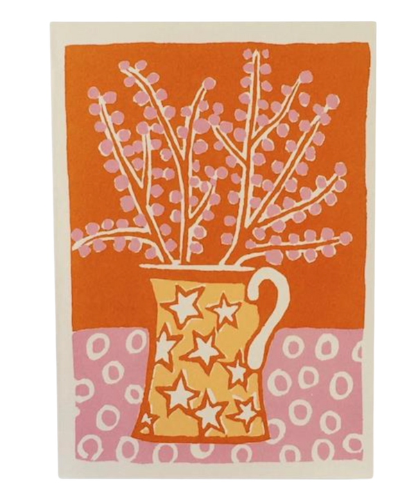 Flowers in Vase Card