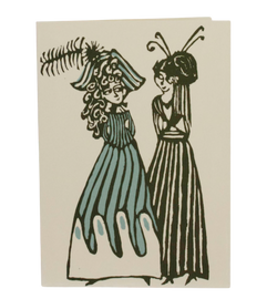 Ladies in Hats Card