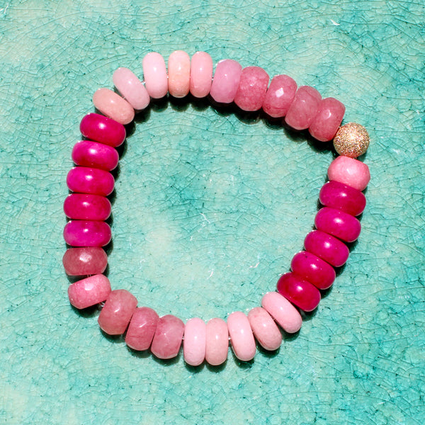 Fuchsia & Pink Bracelet