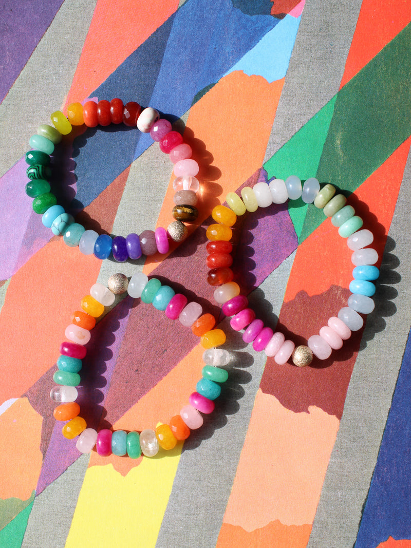 Cardoon Rainbow Bracelet
