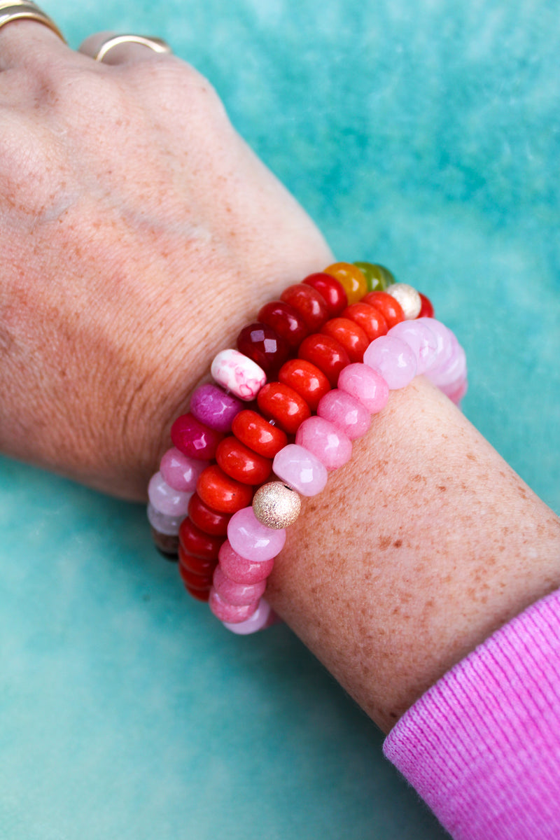 Coral Monochrome Bracelet