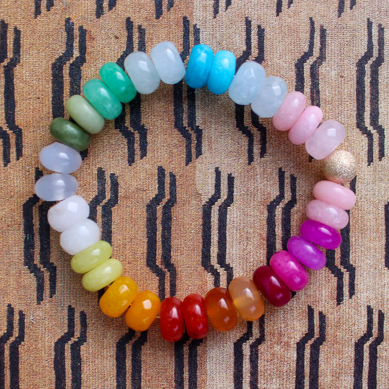 Extended Rainbow Bracelet