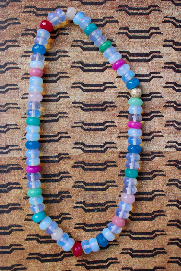 Opal Drop Necklace