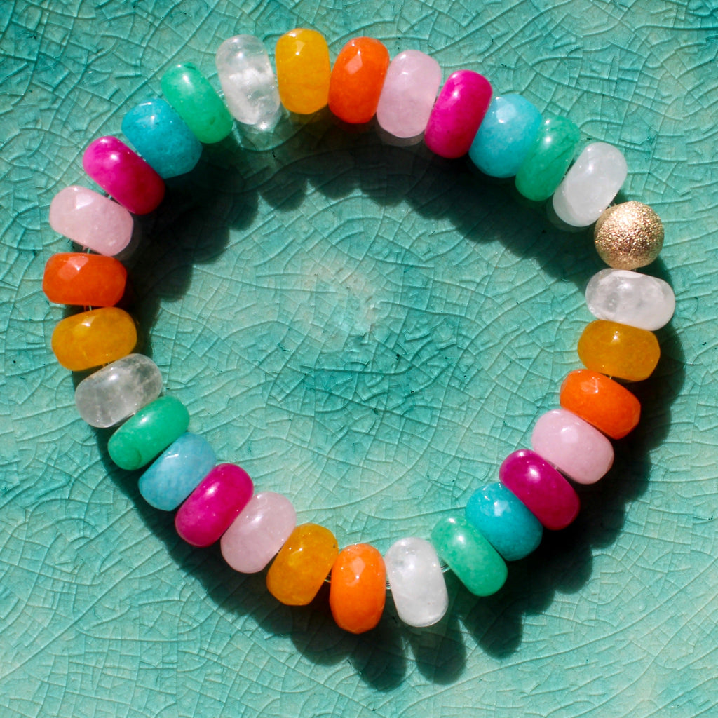 DIY Daily Candy Rainbow Beaded Bracelet Kit – Golden Hour Gift Co