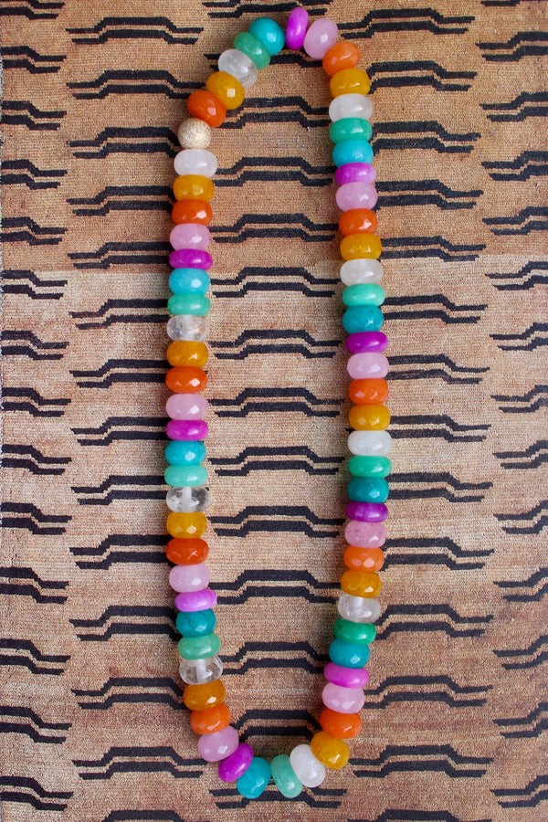 Rainbow Til You Drop Necklace
