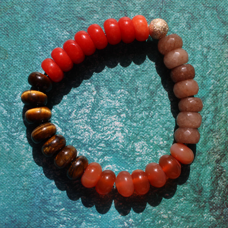 Tiger Sunset Bracelet