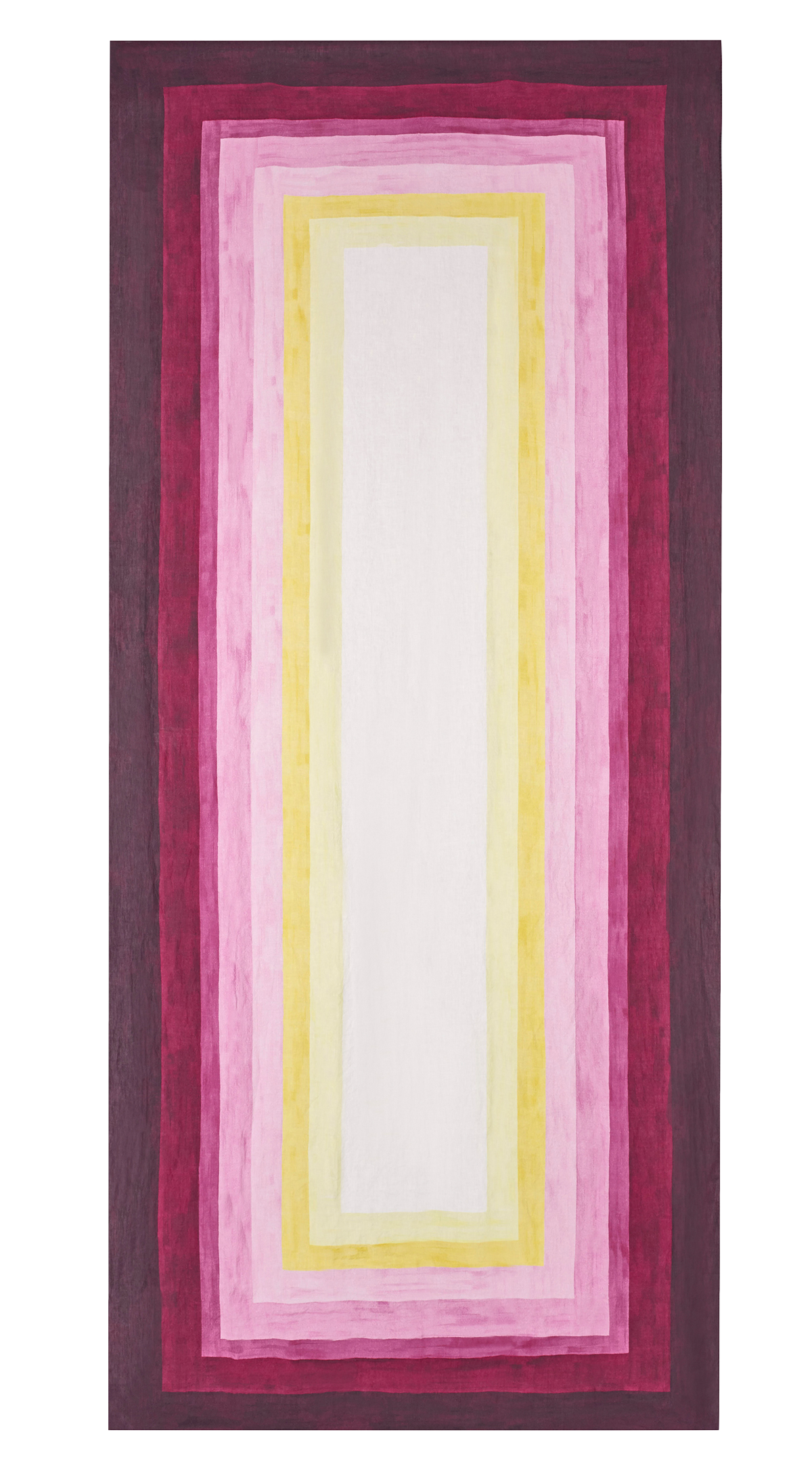 Shades of Pink Linen Tablecloth