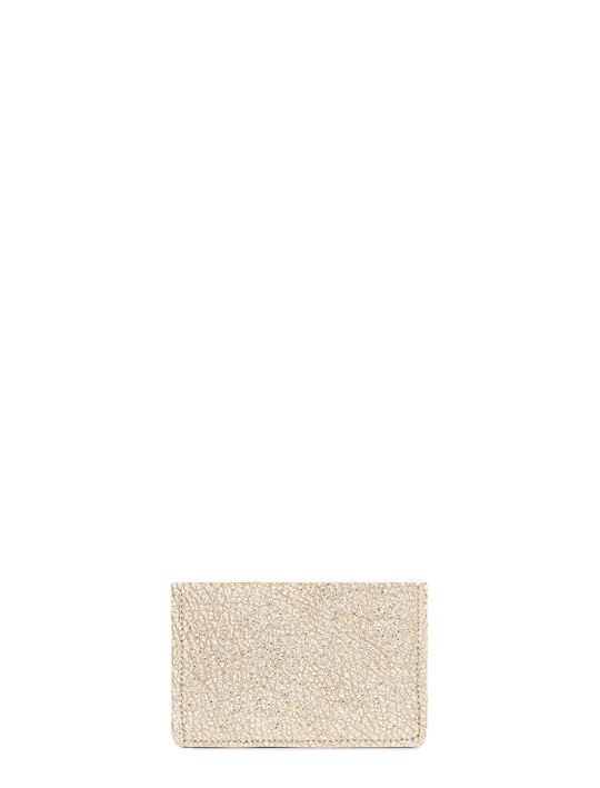 Shimmer Leather Card Holder