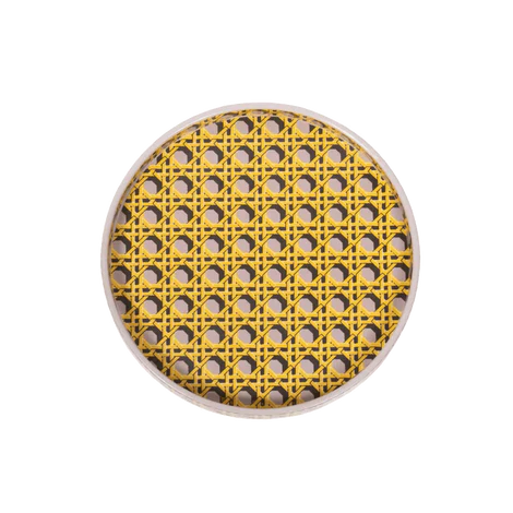 Small Regency Caning Tray - Wedgewood Lilac