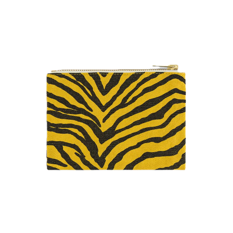 Small Zip Pouch - Zebra