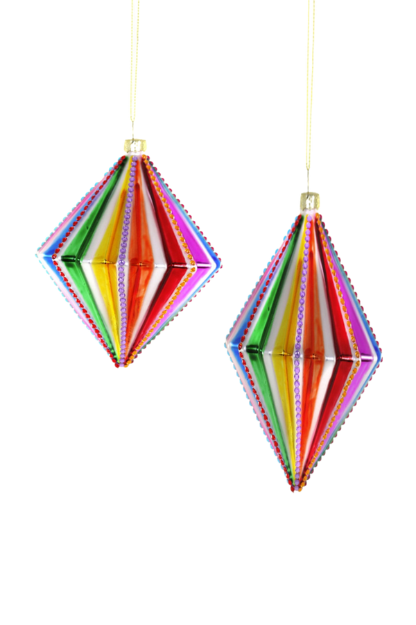Spectrum Spindle Ornament