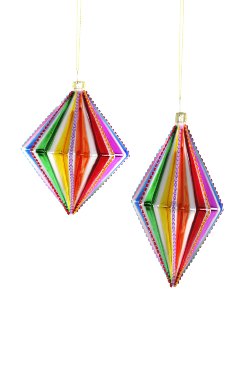 Spectrum Spindle Ornament