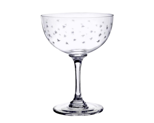 Etched online champagne saucers