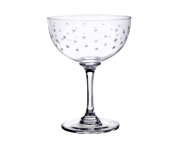 Etched champagne outlet saucers